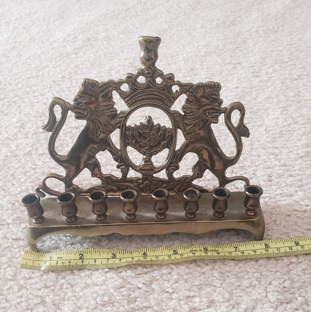 Brass Minorah